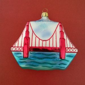 San Francisco Golden Gate Bridge Ornament